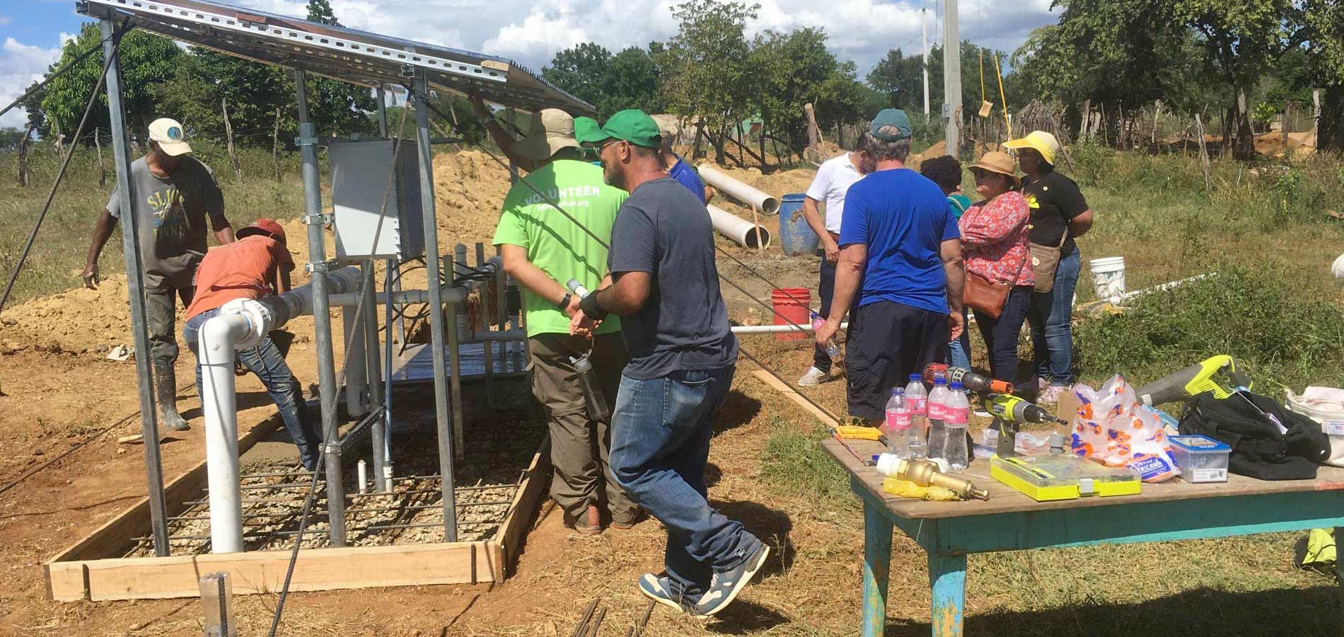 INDENOR, our in-country engineering NGO partner, is supervising the engineering aspects of the project and the personnel doing the on-site work.
